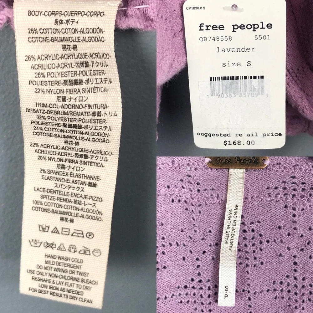 Free People defined feminine lavender